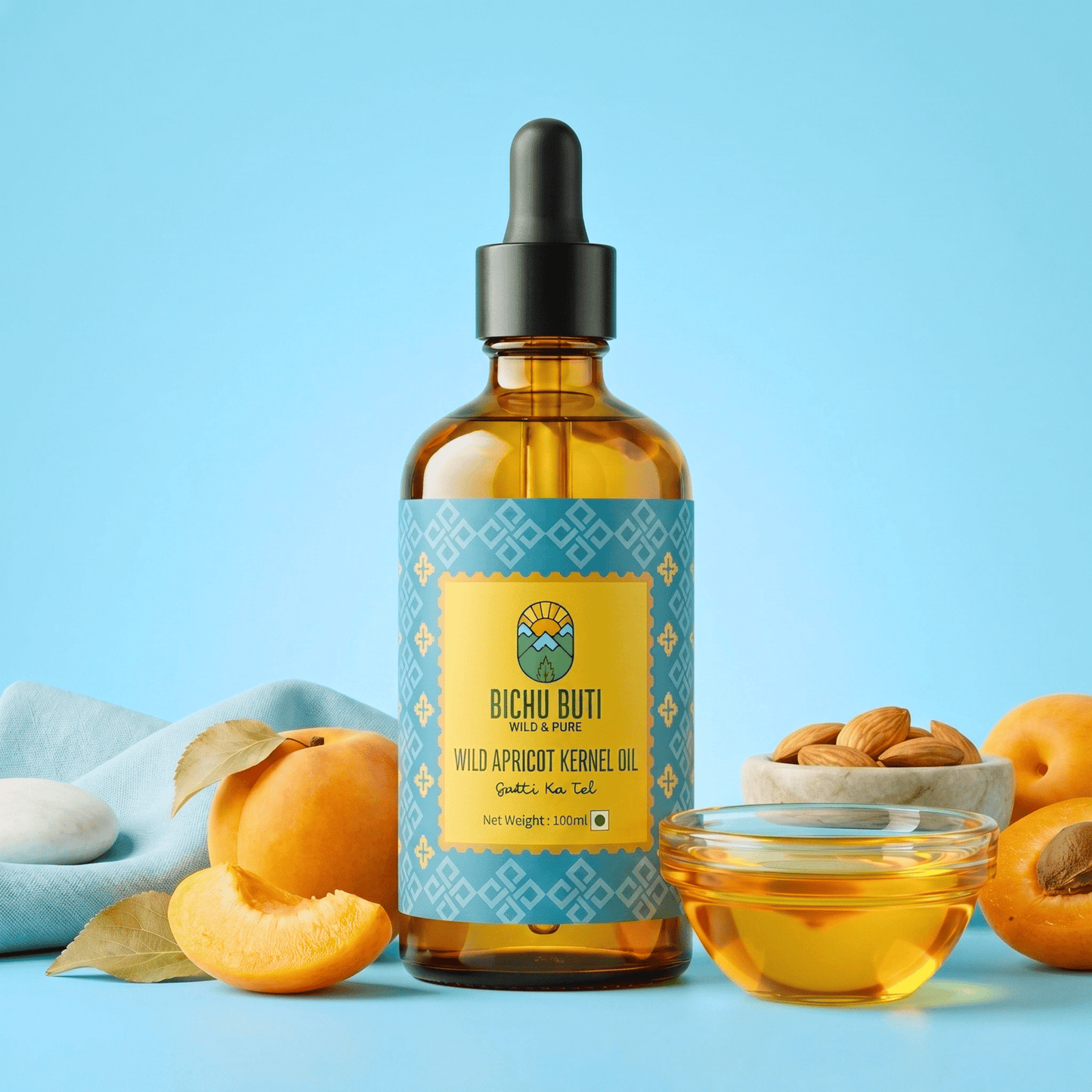 Wild Kernel Apricot Oil - Gutti Ka Tel