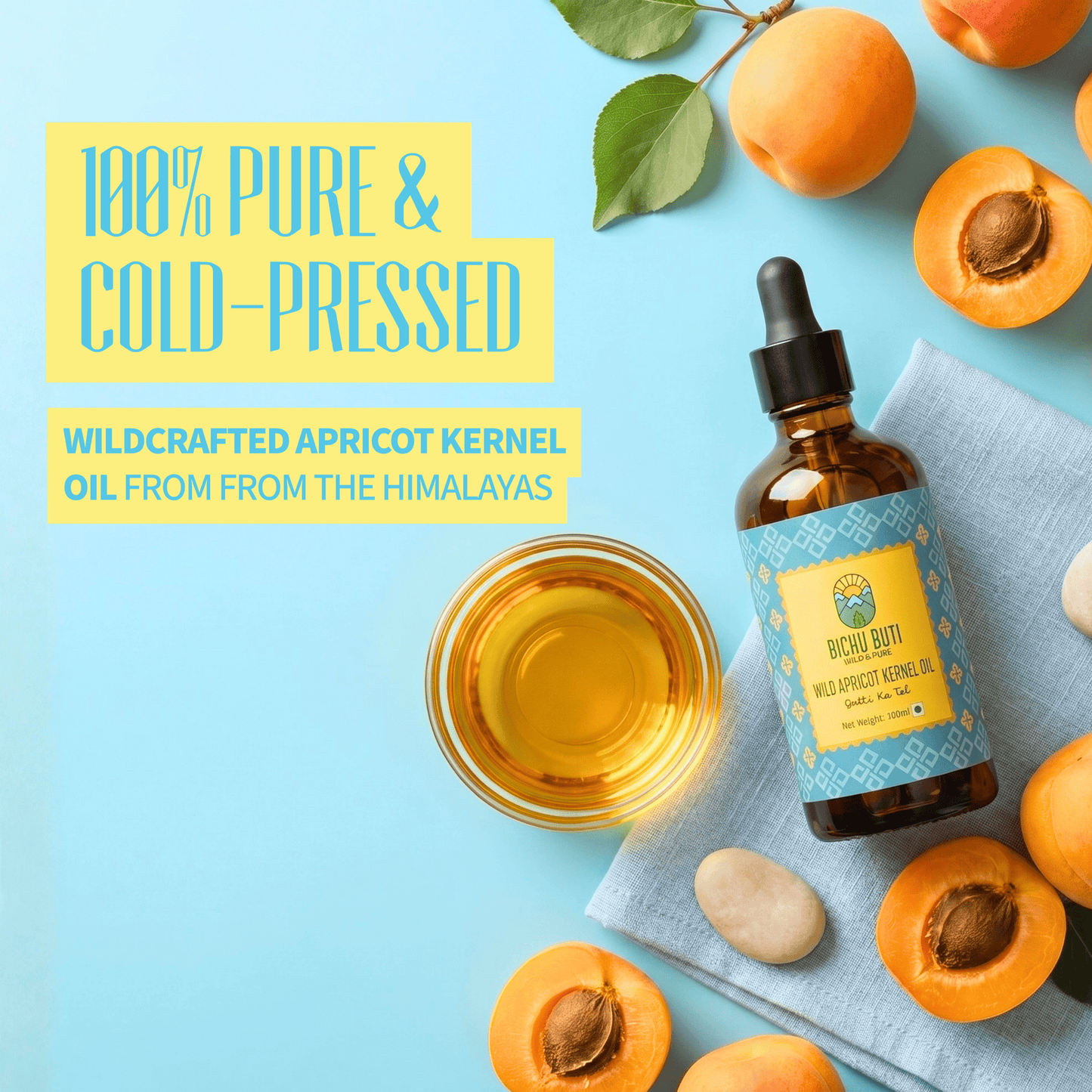 Wild Kernel Apricot Oil - Gutti Ka Tel