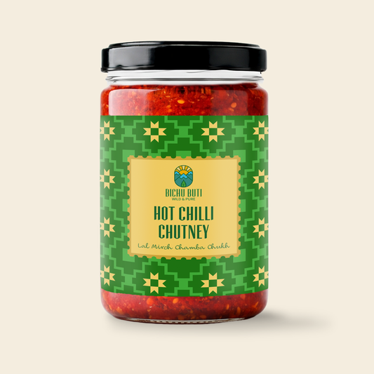 Hot Chilli Chutney  Lal Mirch Chamba Chukh