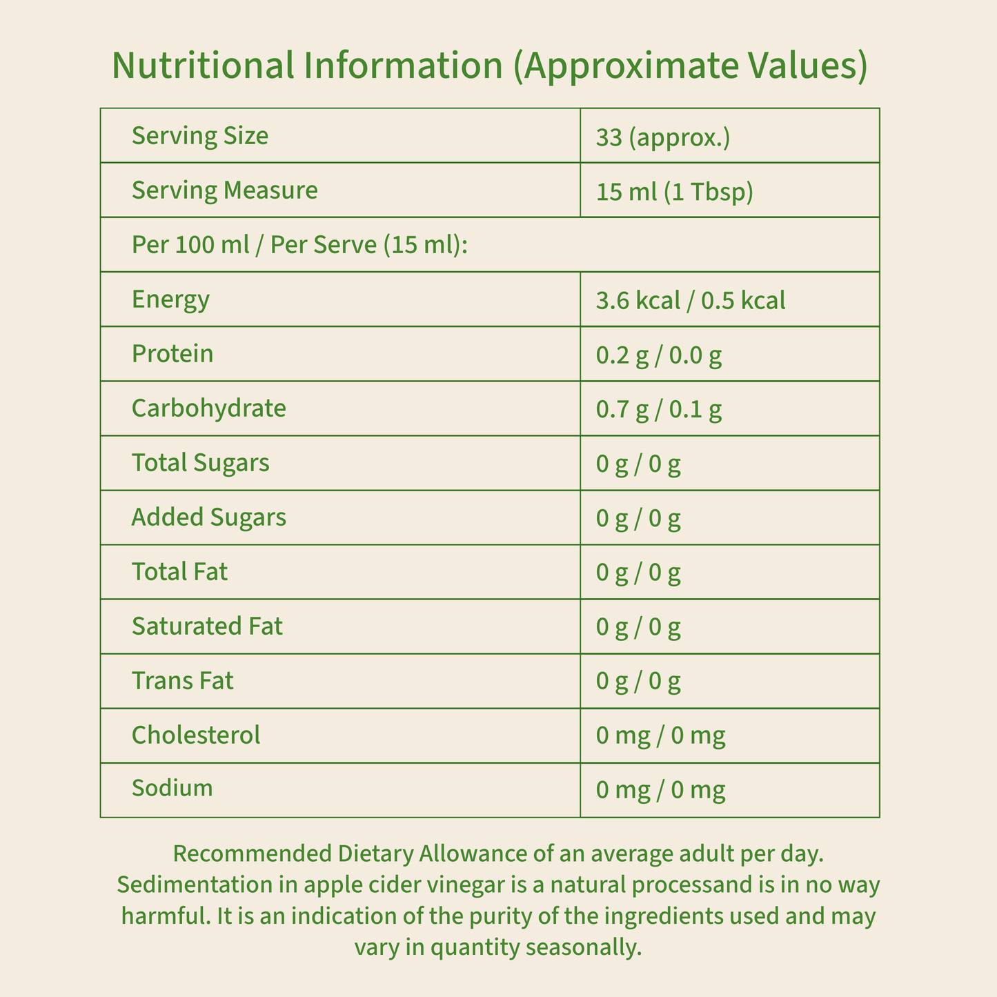 Himalayan Apple Cider Vinegar  With mother