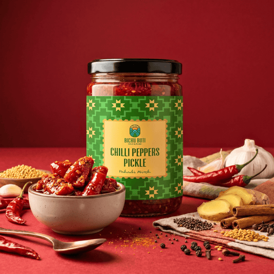 Chilli Peppers Pickle - Pahadi Mirch