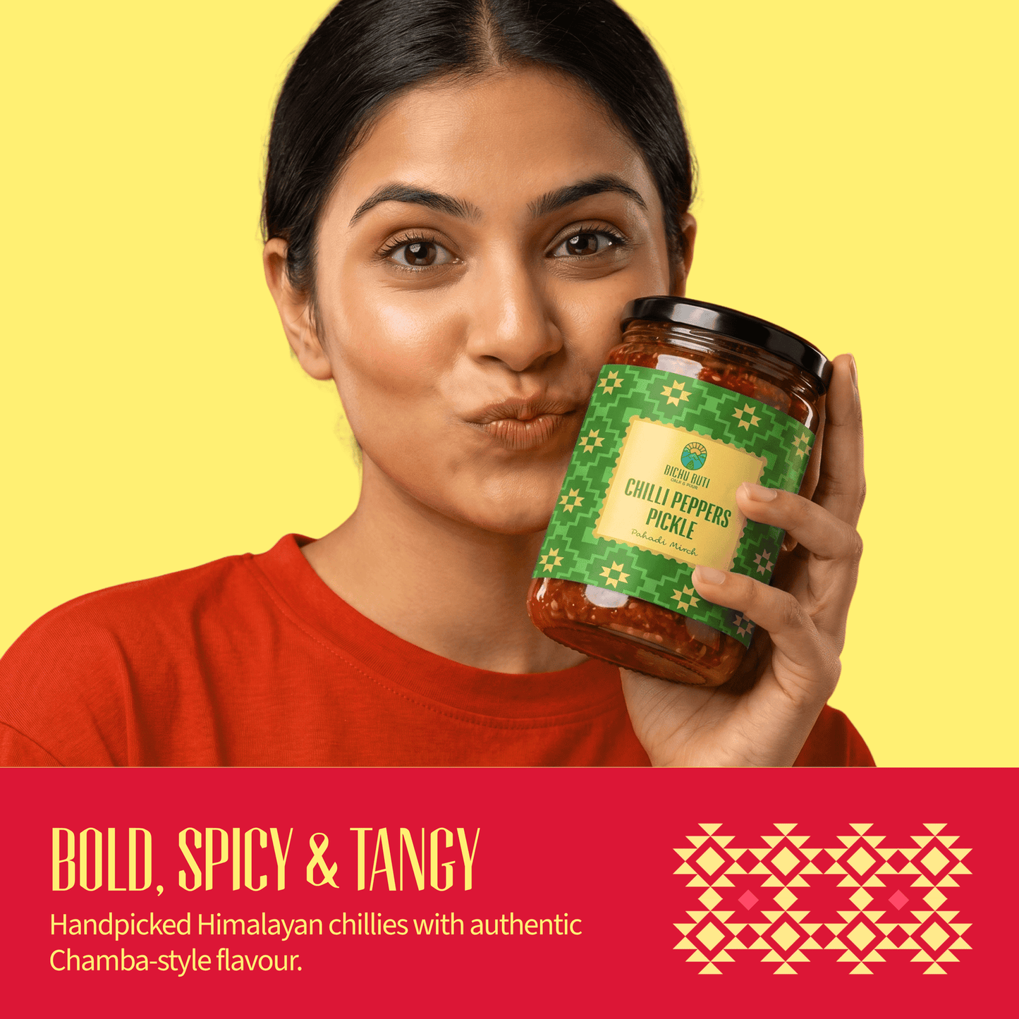 Chilli Peppers Pickle - Pahadi Mirch