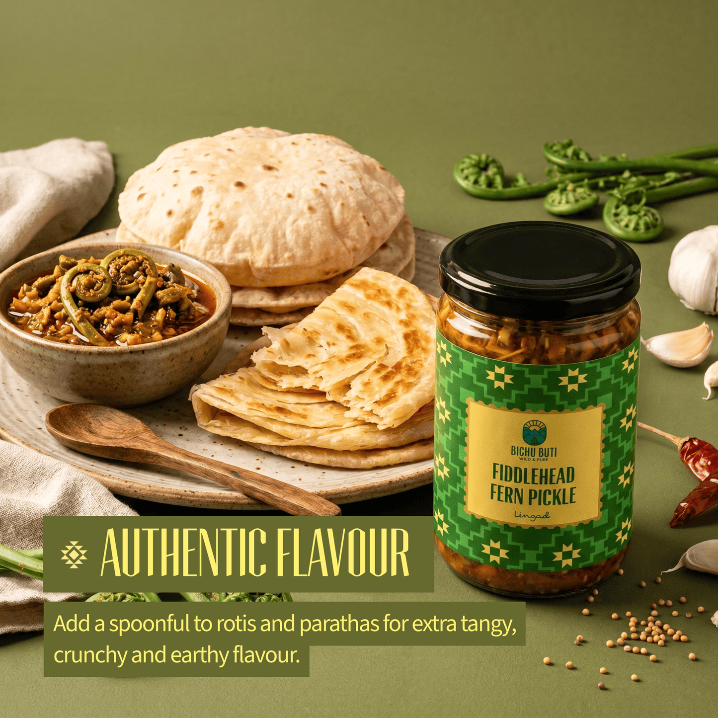 Fiddlehead Fern Pickle - Lingad