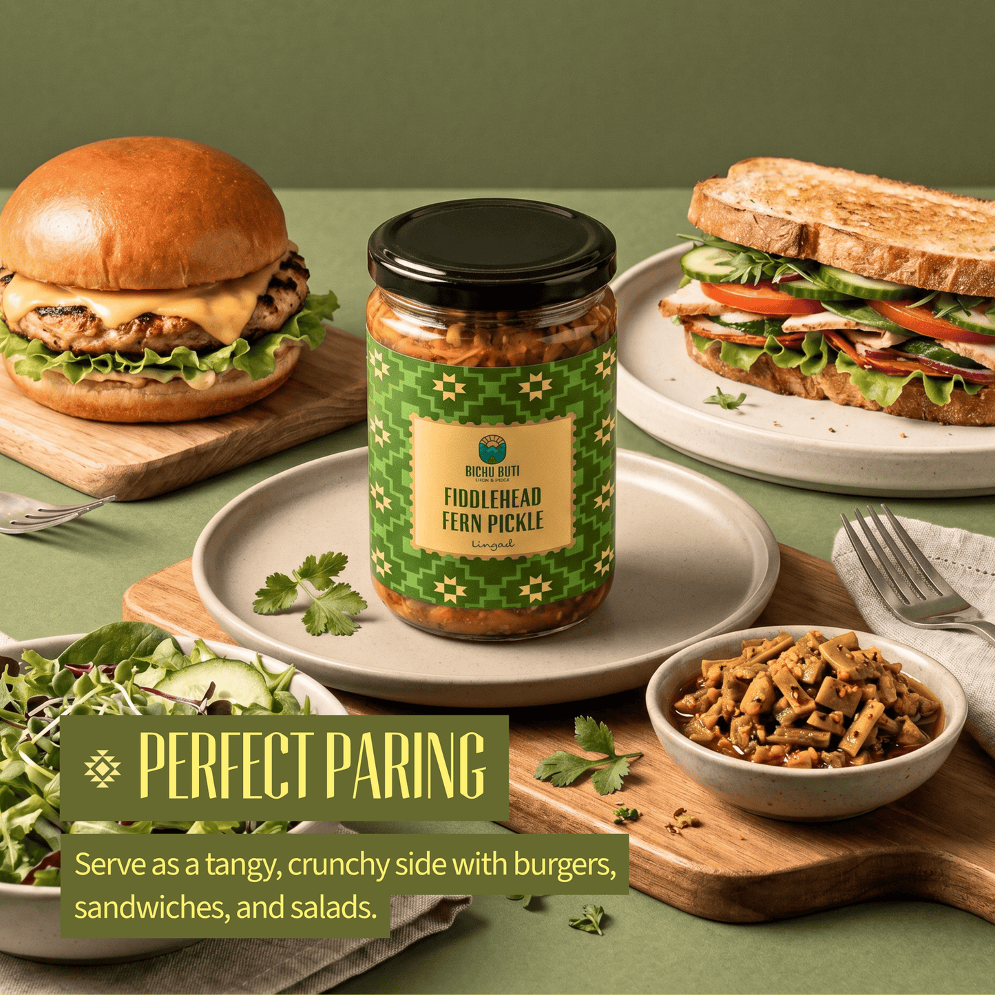Fiddlehead Fern Pickle - Lingad