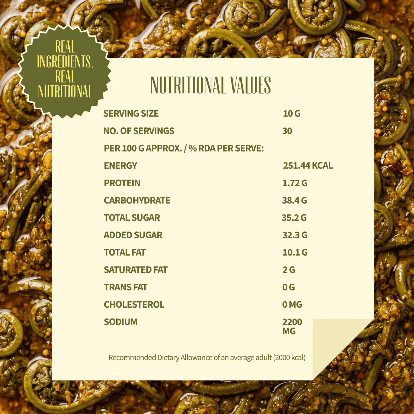 Fiddlehead Fern Pickle - Lingad