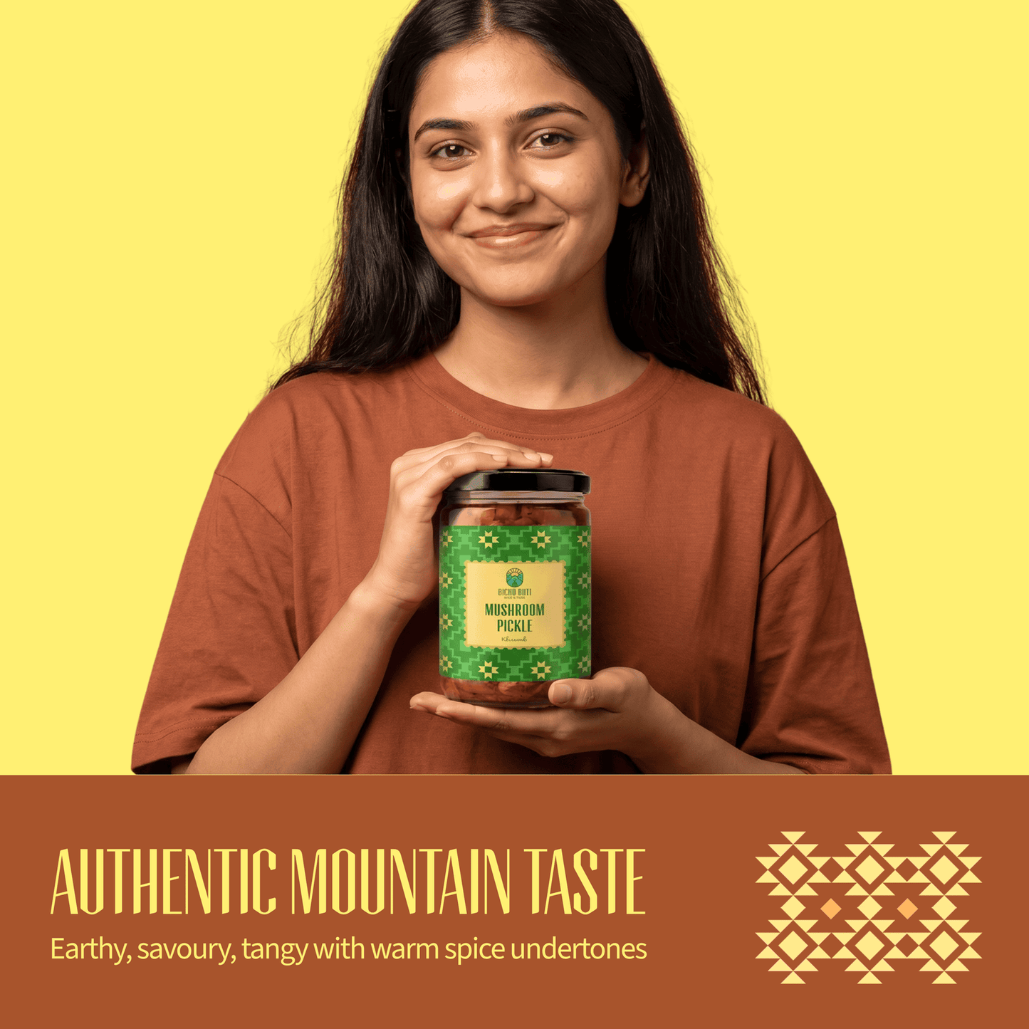 Mushroom Pickle - Khumb