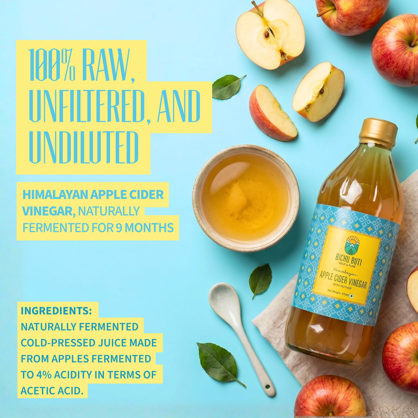 Himalayan Apple Cider Vinegar with Mother