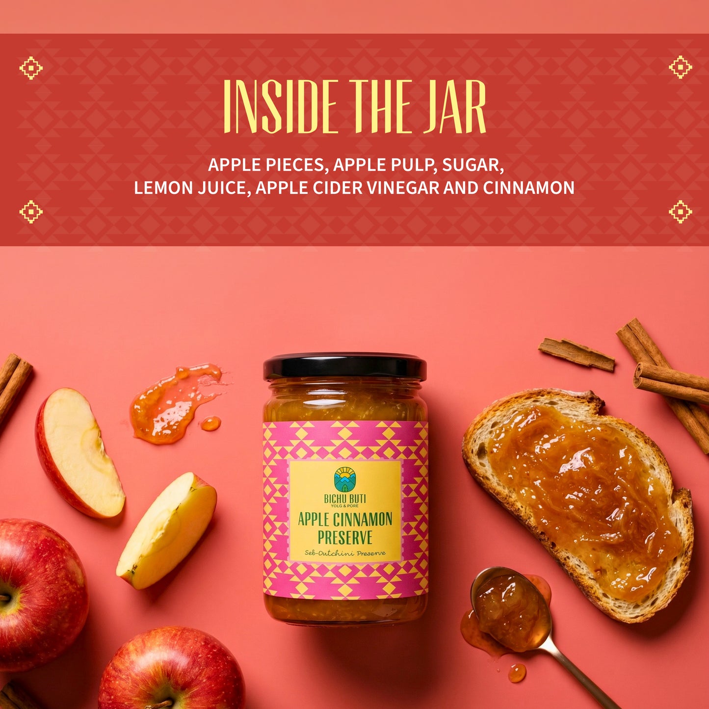 Apple Cinnamon Preserve - Seb Dalchini