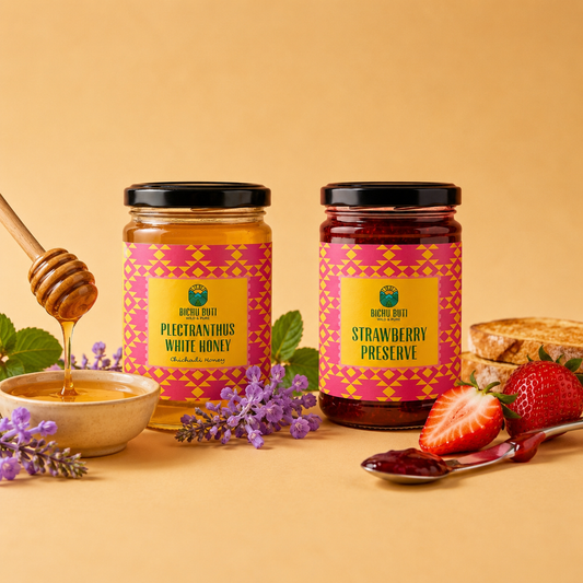 Bichu Buti Morning Ritual - Plectranthus White Honey and Strawberry Preserve