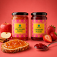 Bichu Buti Mountain Orchard Selection - Apple Cinnamon Preserve and Strawberry Preserve jars