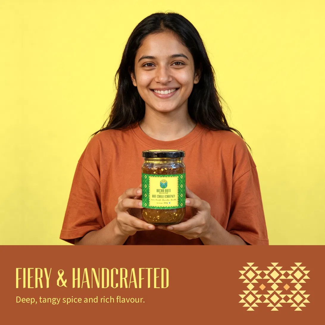 Hot Chilli Chutney — Hari Mirch Chamba Chukh